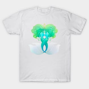 Gemini ♊ Zodiac mermaid T-Shirt